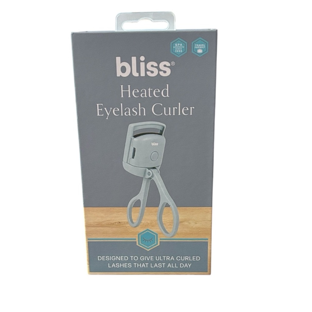Bliss Heated Eyelash Curler New In Box